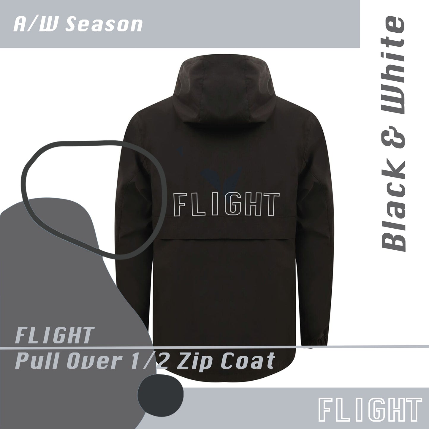 Flight Pullover 1/2 Zip Coat